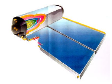 modello di pannello a circolazione naturale